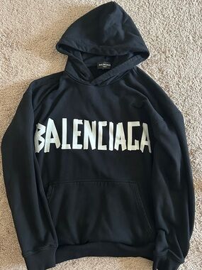 Balenciaga ‘Logo Hoodie’ XL